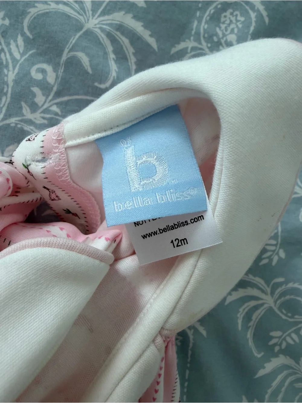 Bella Bliss Classic Pink Smocked Baby One-Piece with Peter Pan Collar